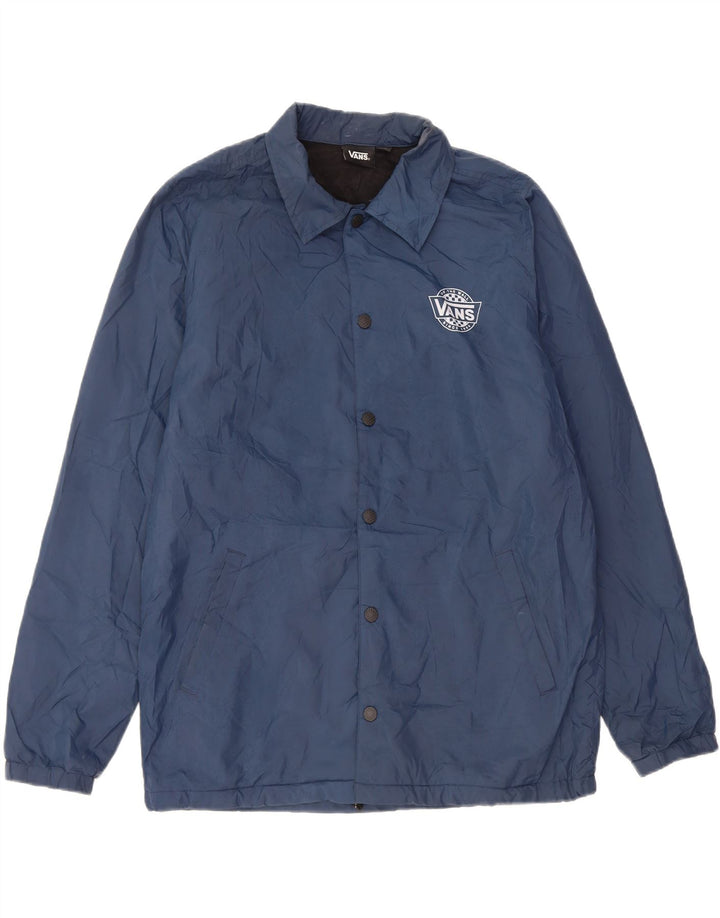 Giubbotto bomber grafico da uomo Vans UK 38 medio blu navy poliestere