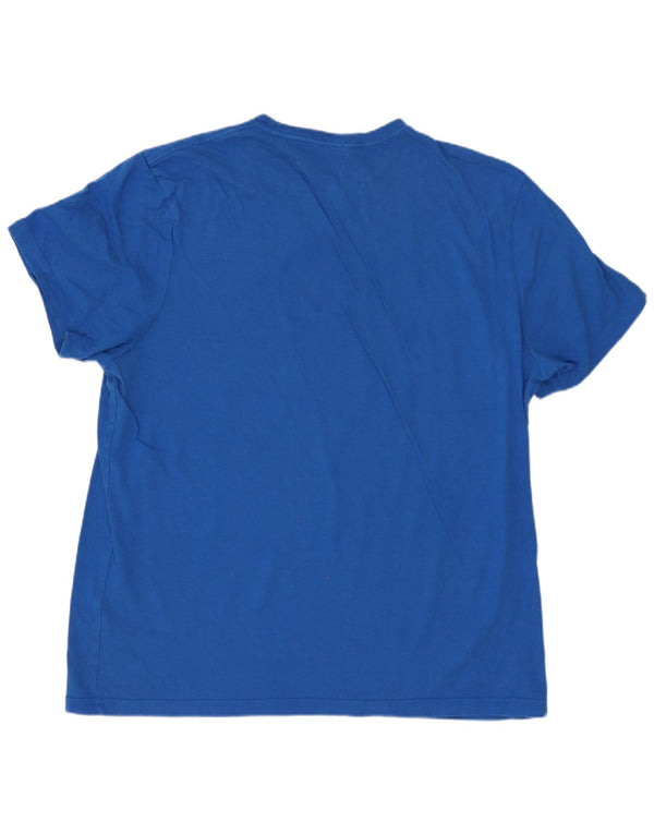 JACK WILLS T-shirt da uomo dalla vestibilità classica Top XL in cotone blu