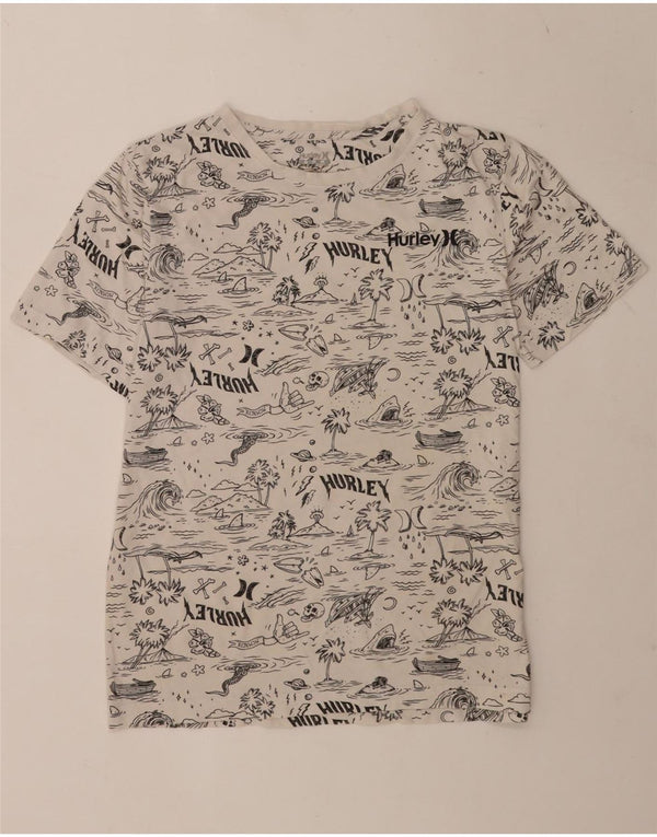 T-shirt grafica da bambino Hurley Top 13-14 anni XL Bianca