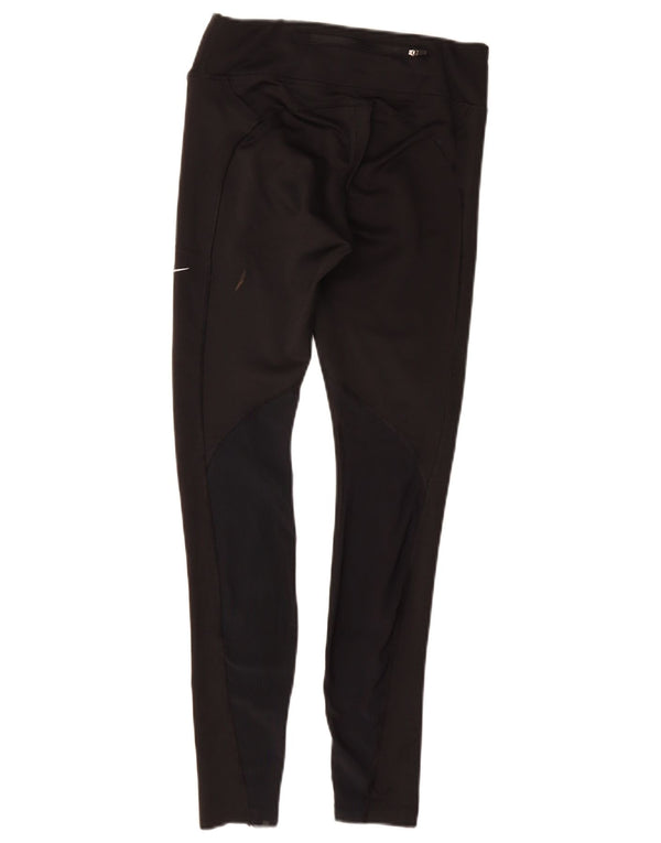 Leggings Dri Fit da donna NIKE UK 8 Small poliestere nero