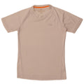 T-shirt Adidas Climalite da uomo piccola in poliestere bianco
