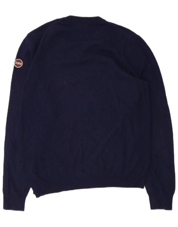 Maglione da donna con scollo a V Colmar UK 16 grande blu navy