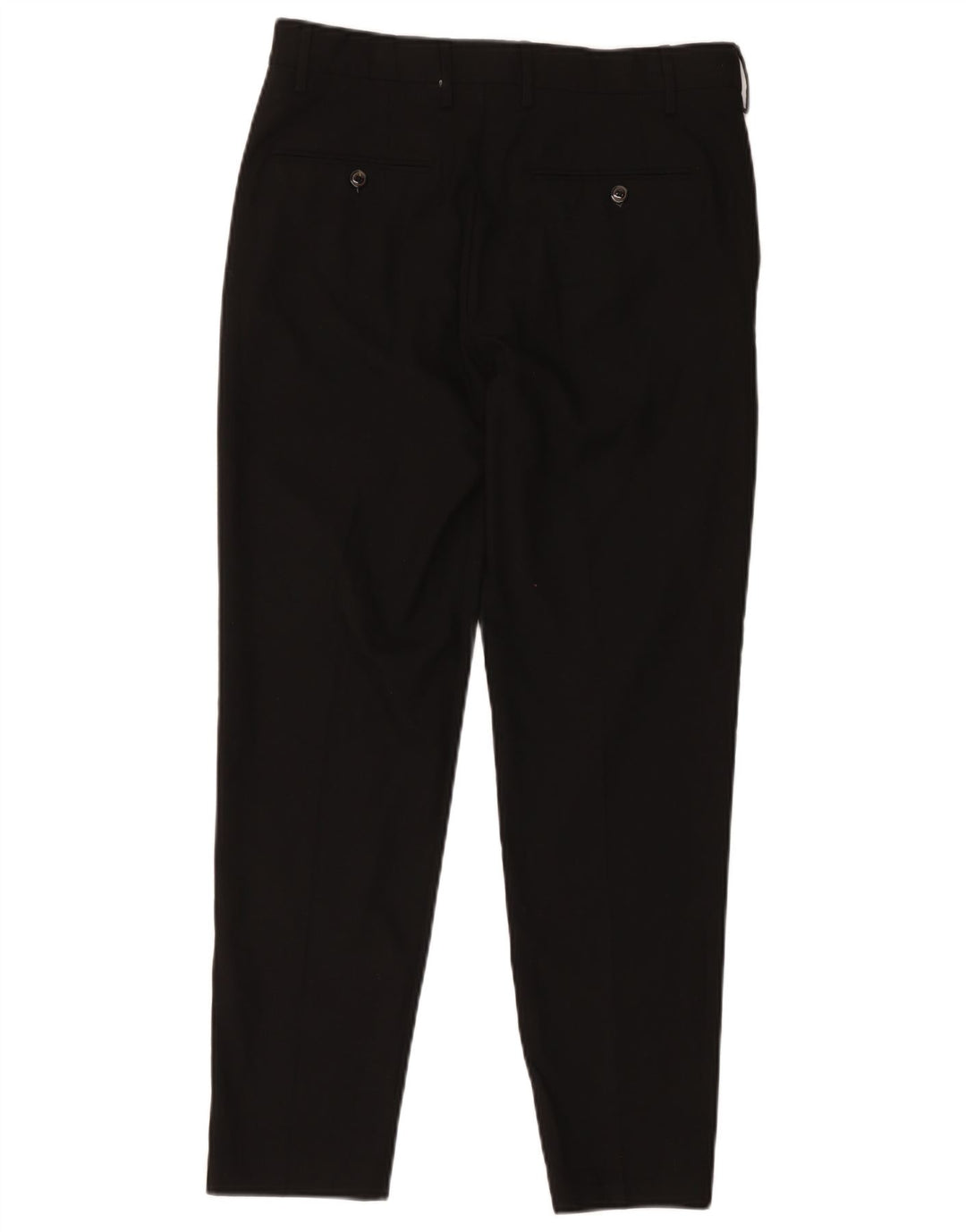 Pantaloni da abito slim da uomo Zara EU 40 medio W31 L27 poliestere nero