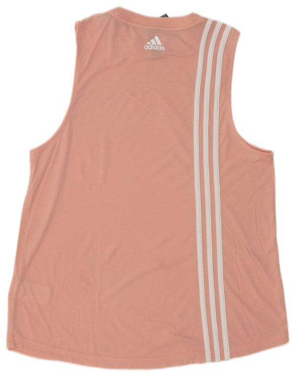 Canotta da donna ADIDAS UK 16/18 grande cotone rosa