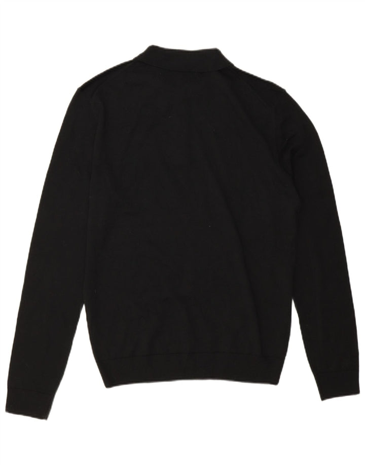 Maglione Zara da uomo con collo alto, colore nero medio