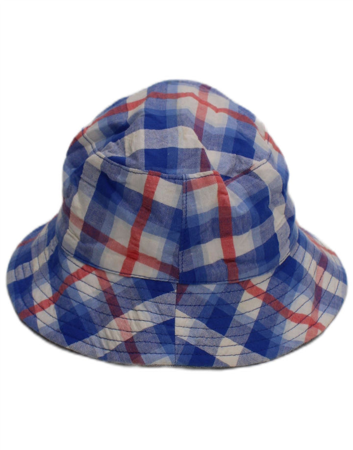 Cappello da pescatore Joules per neonato 3-6 mesi in cotone a quadri blu