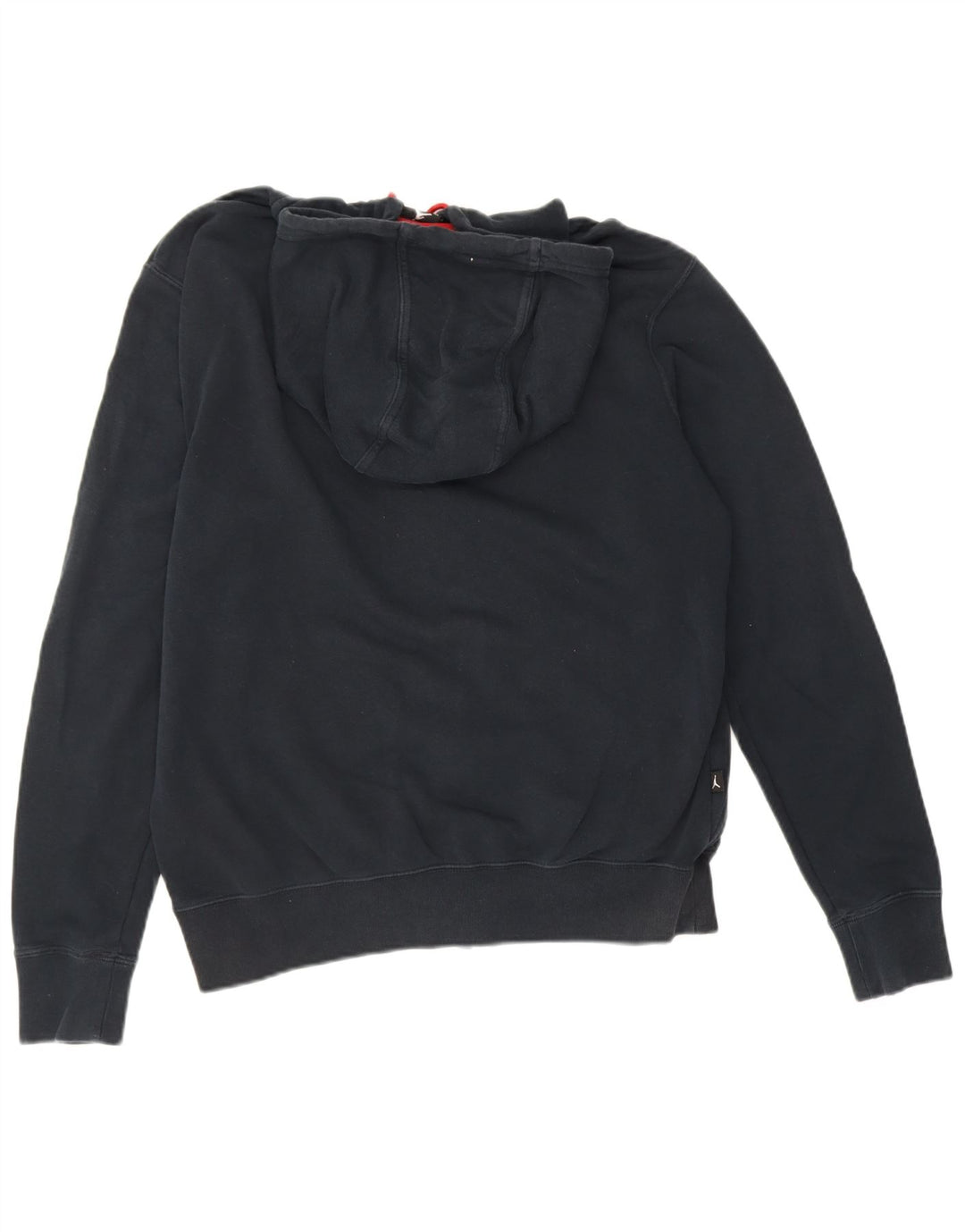 Felpa con cappuccio e zip Jordan da uomo in cotone medio blu navy