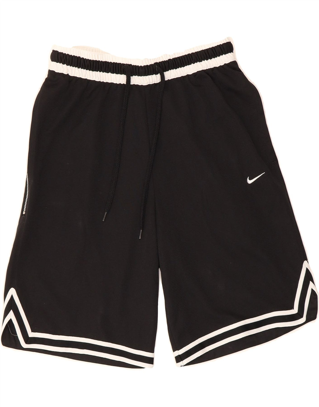 NIKE Mens Sport Shorts Small  Black Polyester Vintage Nike and Second-Hand Nike from Messina Hembry 