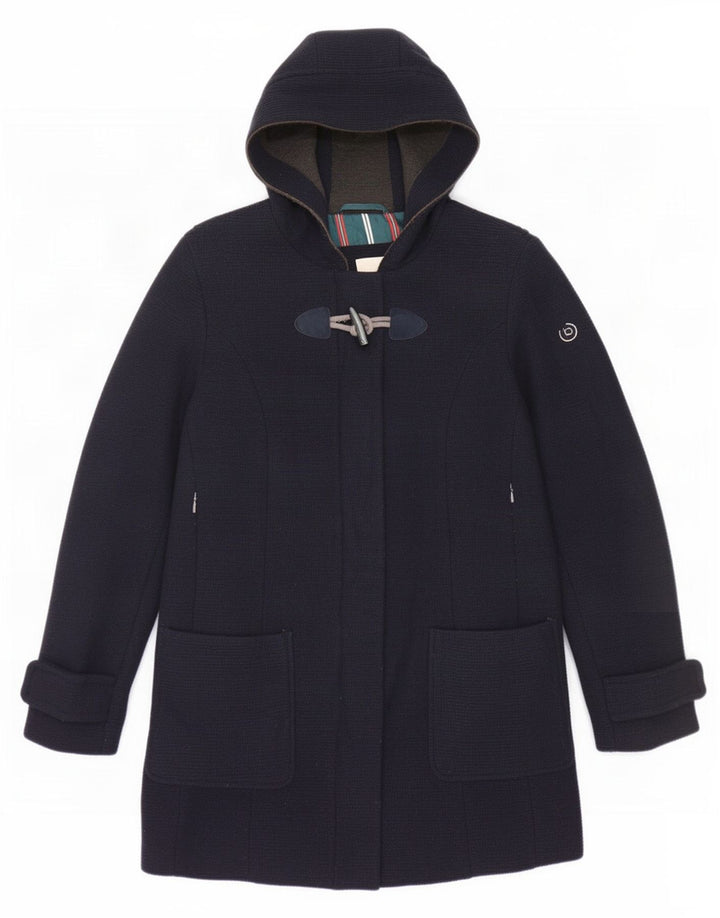 Cappotto antivento con cappuccio da donna Bugatti EU 40 medio in lana blu navy