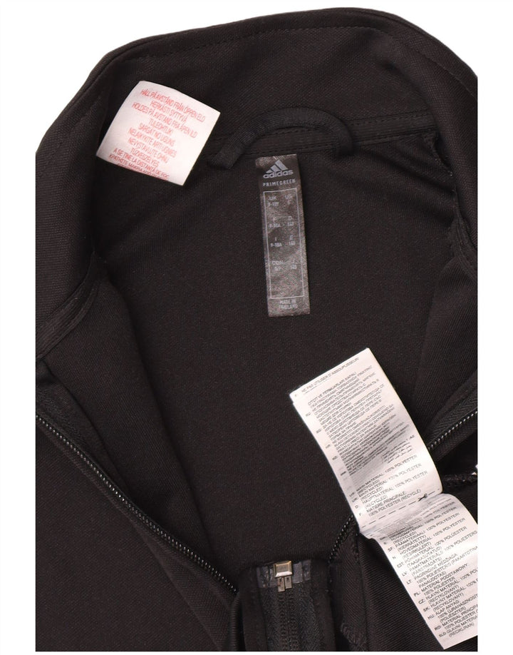 Giacca da tuta Adidas Aeroready da ragazzo 9-10 anni in poliestere nero