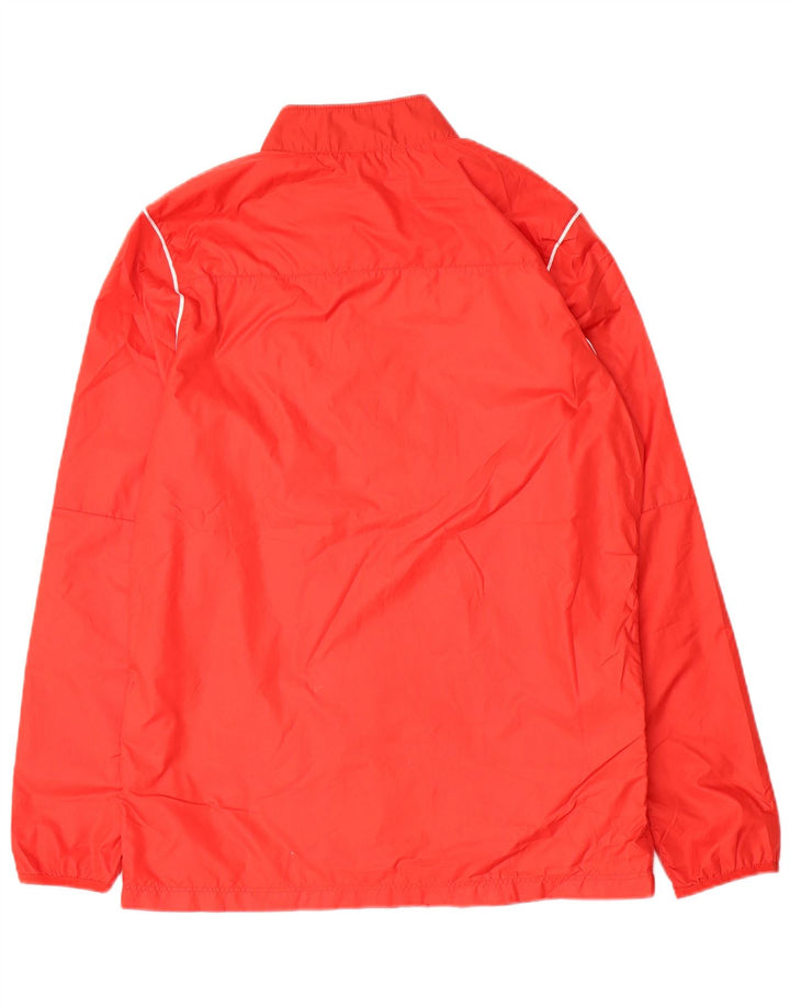Giacca superiore della tuta da uomo Nike in poliestere rosso medio