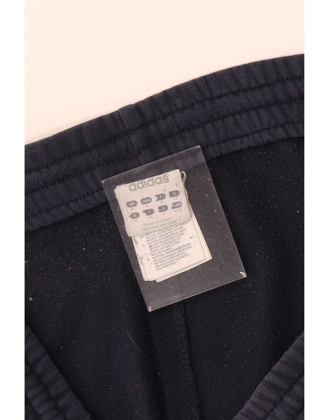 Pantaloni da tuta Adidas Climalite da uomo Joggers medi in cotone blu navy