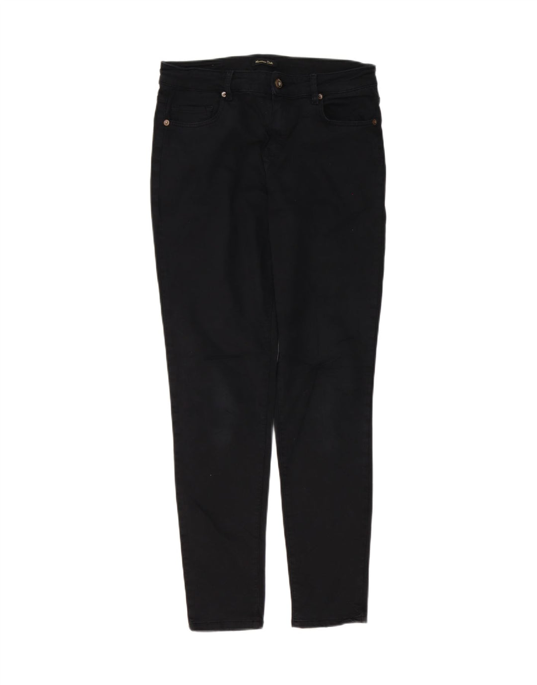 Jeans skinny da donna Massimo Dutti EU 40 medio W30 L29 cotone nero