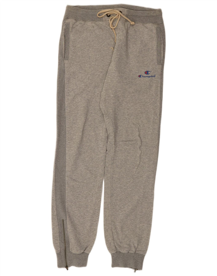 CHAMPION Mens Tracksuit Trousers Joggers Small  Grey