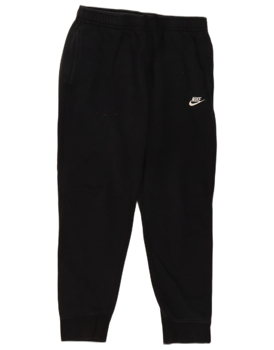 Pantaloni da tuta da uomo Nike Joggers grandi in cotone nero