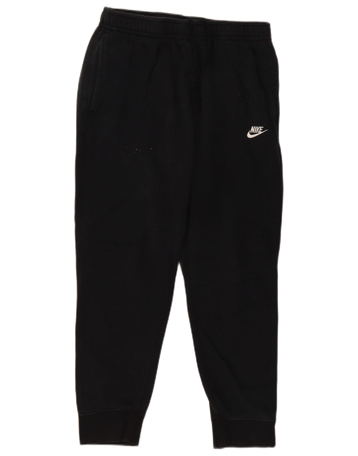 Pantaloni da tuta da uomo Nike Joggers grandi in cotone nero