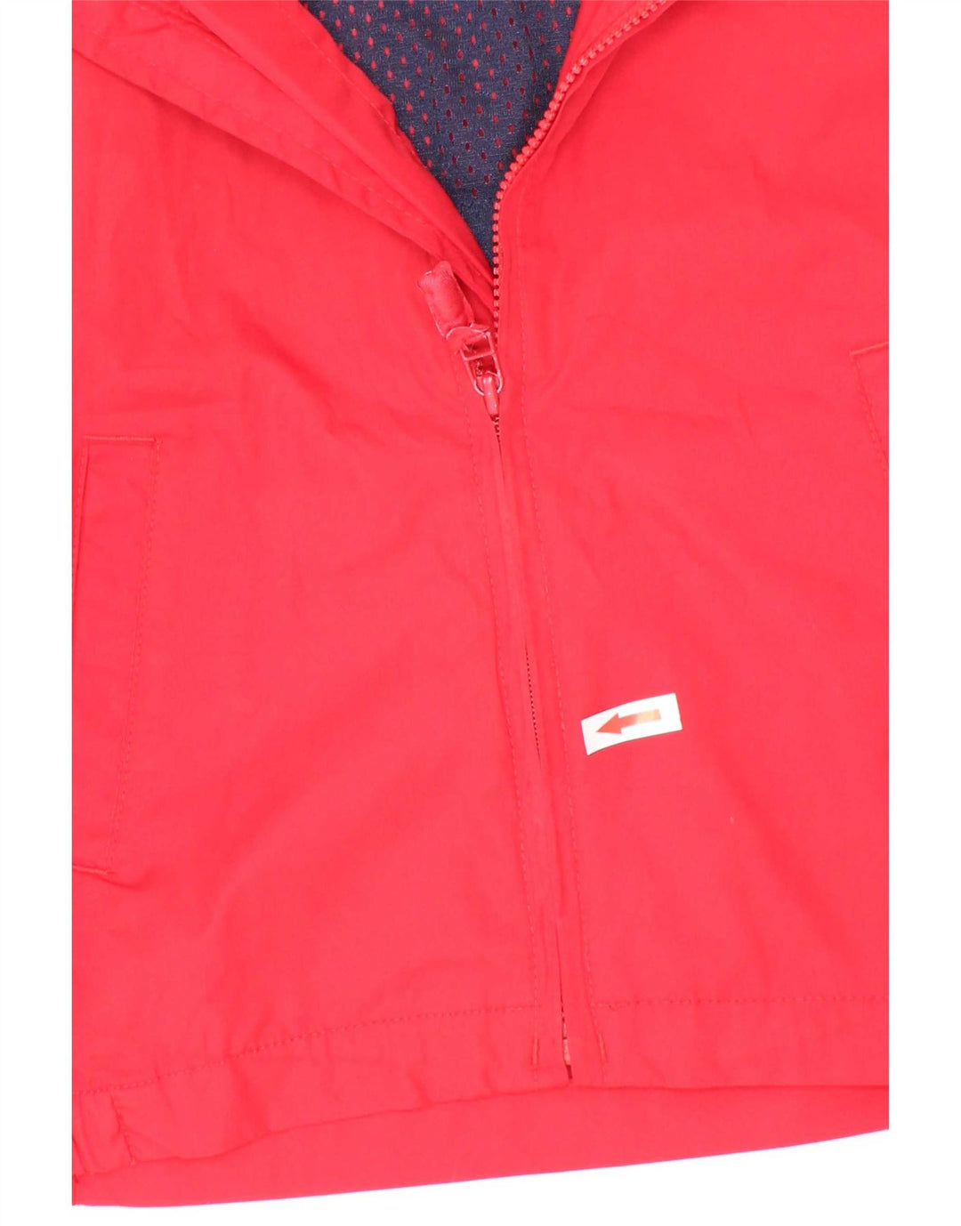 Bomber con cappuccio Tommy Hilfiger per ragazzi 4-5 anni rosso color block