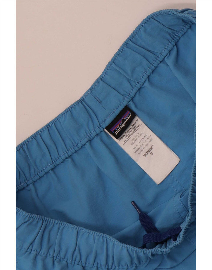 Pantaloncini sportivi da donna Patagonia UK 12 nylon blu medio
