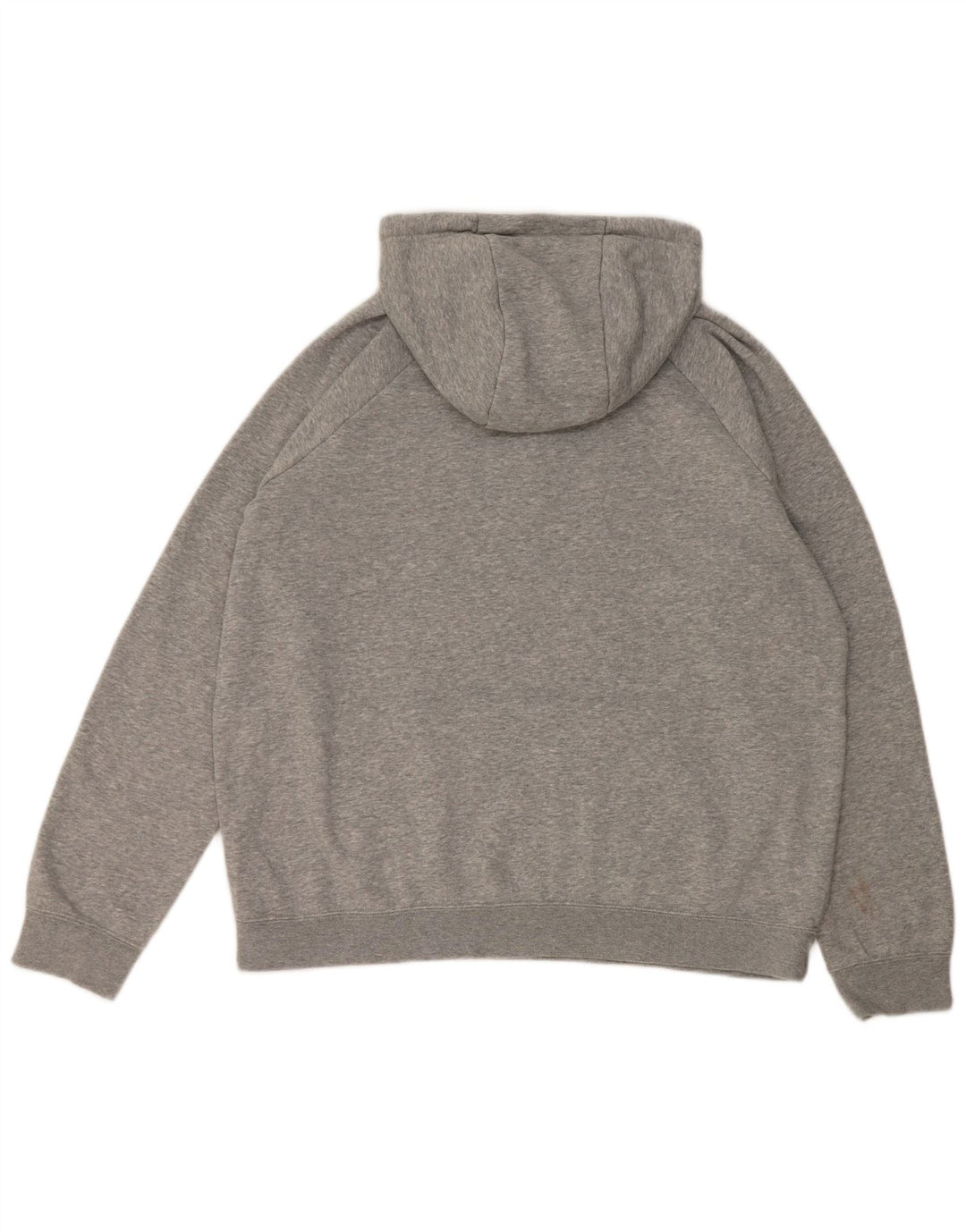 Felpa con cappuccio da uomo Nike Large in cotone chiazzato grigio