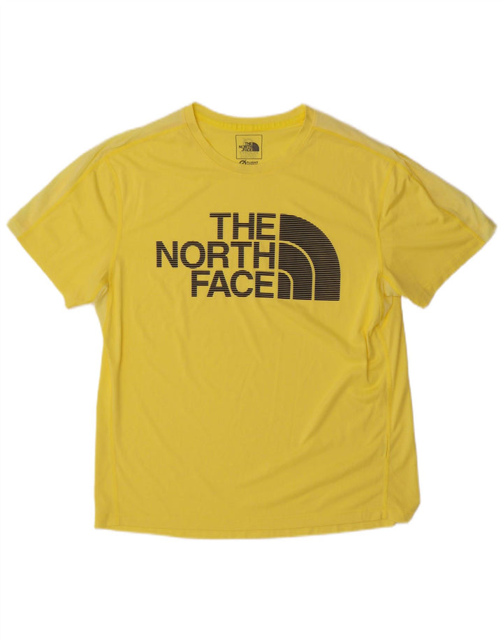 T-shirt grafica da uomo The North Face Top giallo medio