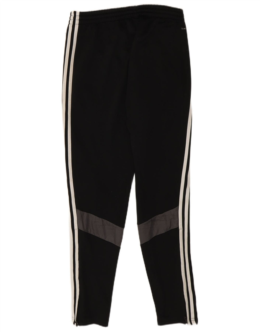 Pantaloni da tuta Adidas Climalite da uomo piccoli in poliestere nero