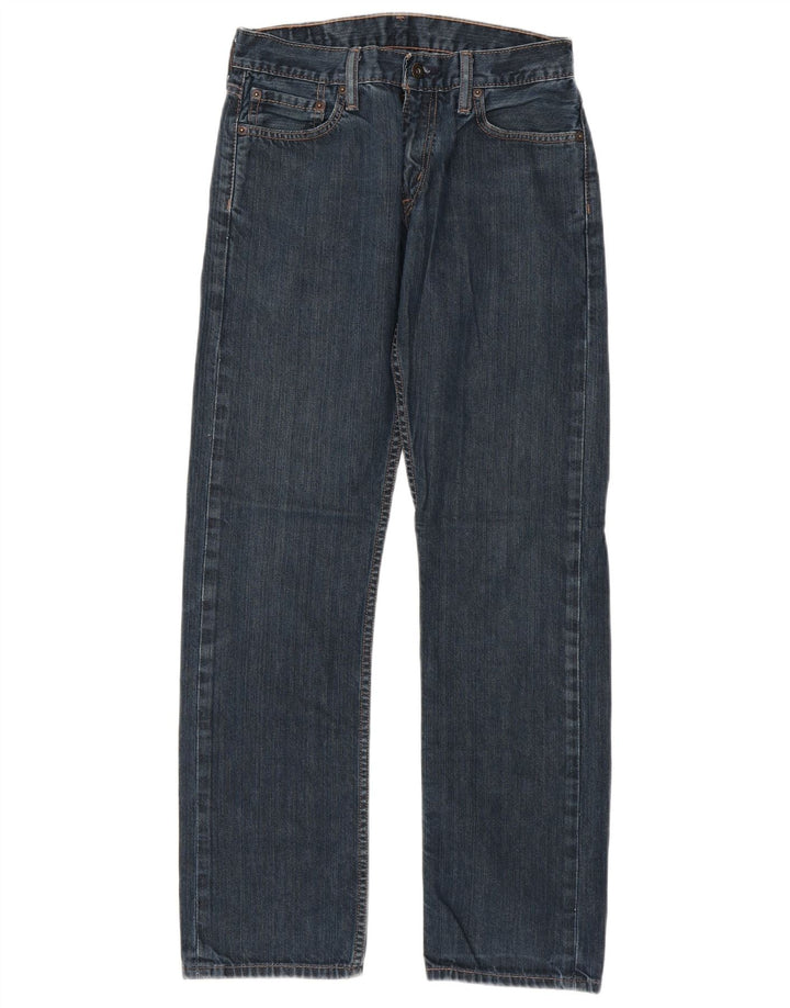 Jeans Levi's Uomo 514 Straight Slim W29 L32 Cotone Blu