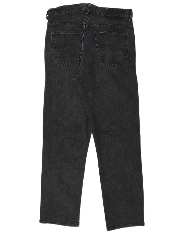 Jeans dritti da uomo LEE Brooklyn W34 L28 cotone nero