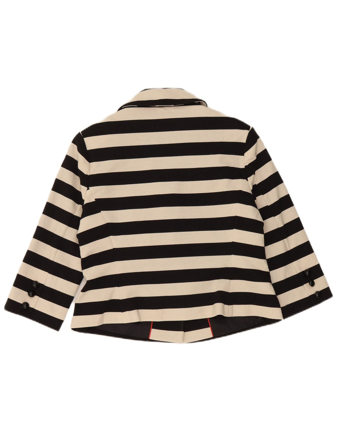 Giacca blazer corta da donna Marks & Spencer UK 14 media nera a righe
