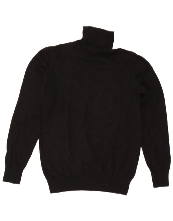 Maglione maglione a collo alto da donna Murphy & Nye UK 14 grande nero
