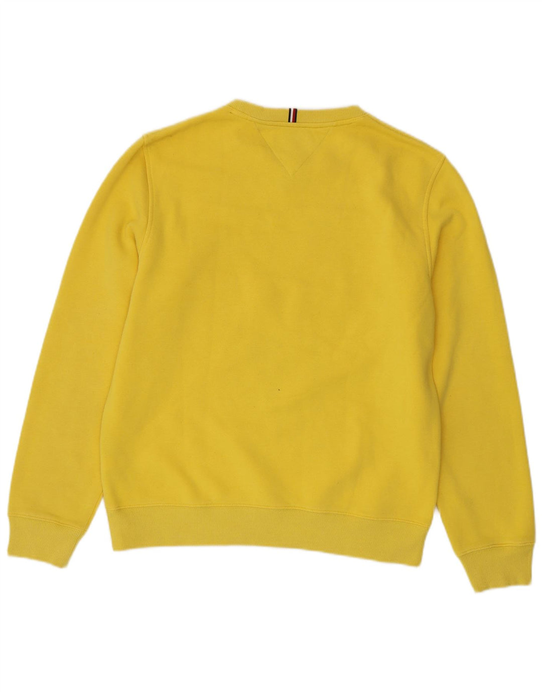 Tommy Hilfiger Uomo Felpa grafica Maglione Cotone giallo medio
