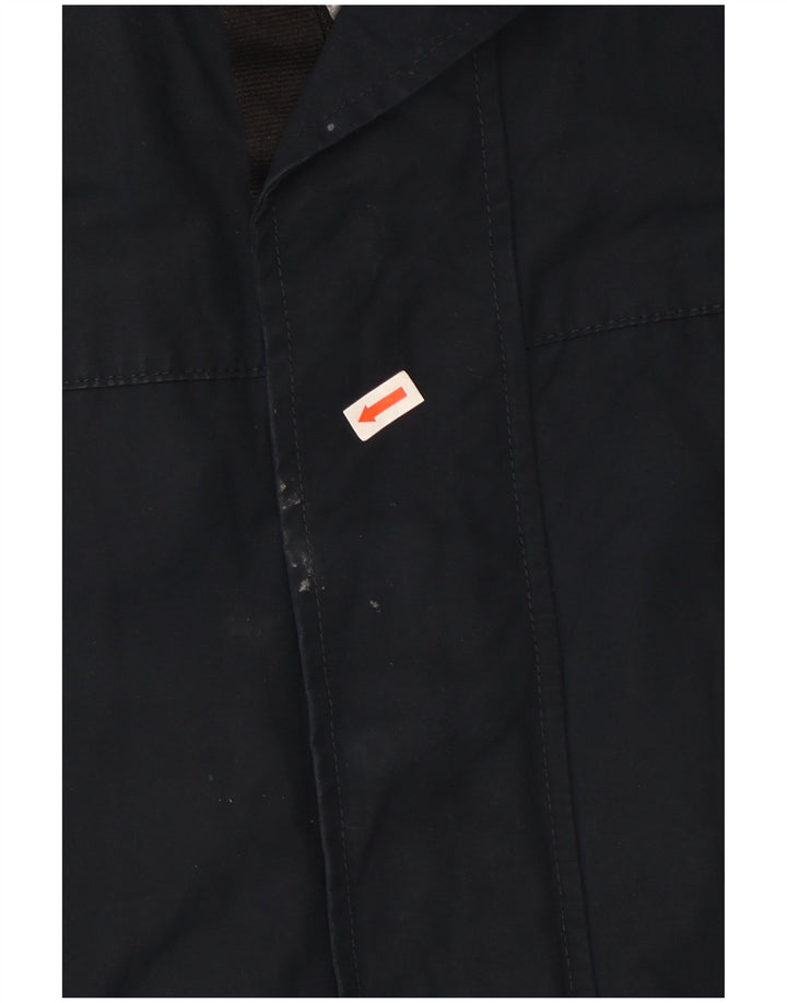 Giacca utilitaria con cappuccio da uomo Marks & Spencer UK 38 cotone blu navy medio