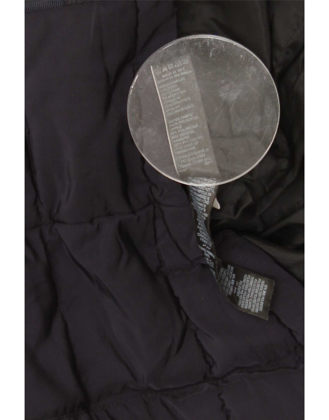 Giacca imbottita con cappuccio da donna Marks & Spencer UK 12 medio blu navy