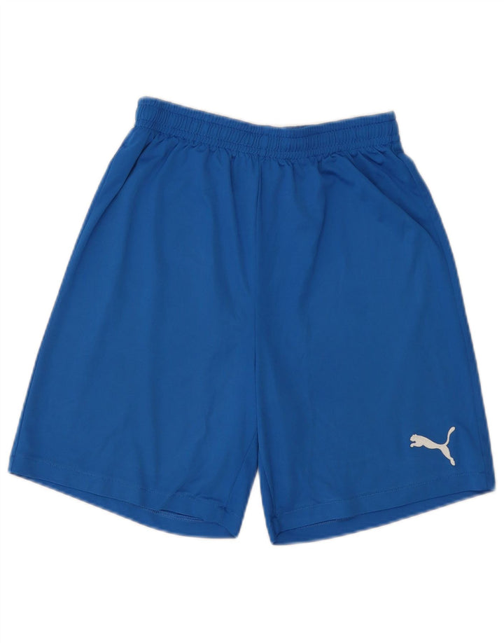 Pantaloncini sportivi da uomo Puma Small blu in poliestere