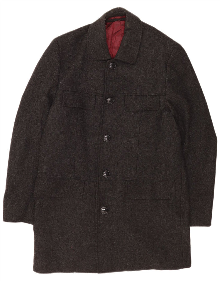 Cappotto da uomo Pierre Cardin UK 38 Grigio medio