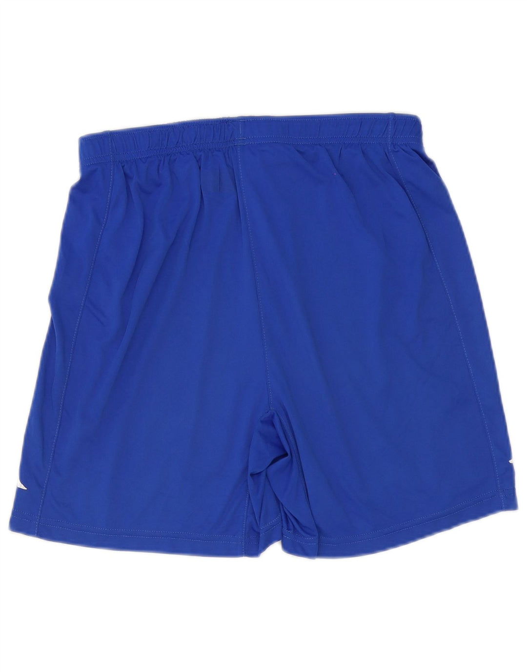 Pantaloncini sportivi grafici da uomo Kappa in poliestere blu medio