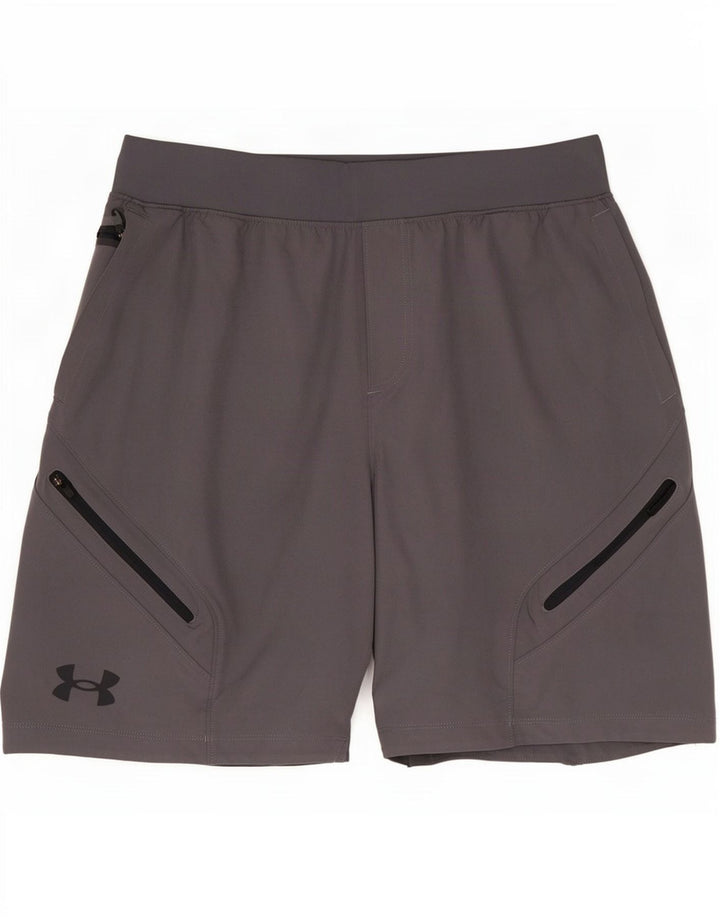 Pantaloncini sportivi cargo da uomo Under Armour grandi grigi
