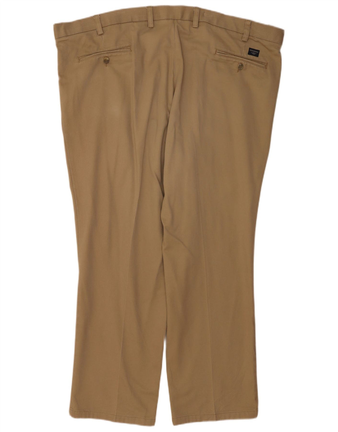Pantaloni chino con pegging da uomo Dockers W48 L30 in cotone marrone