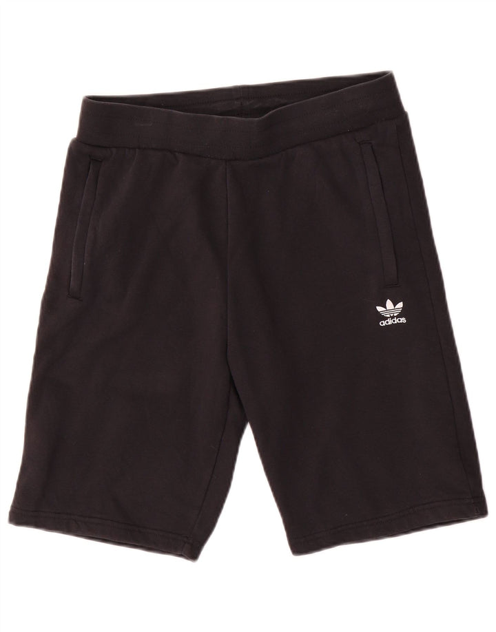 Pantaloncini sportivi ADIDAS da bambino 13-14 anni in cotone nero