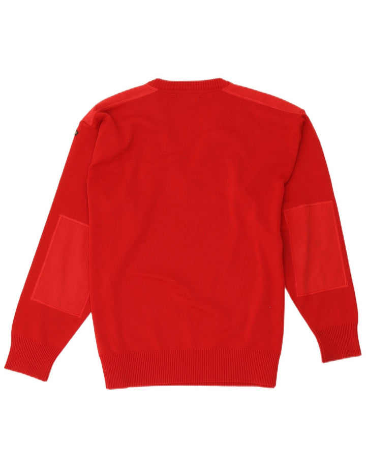 Paul & Shark Maglione da uomo con scollo a V XL in lana rossa