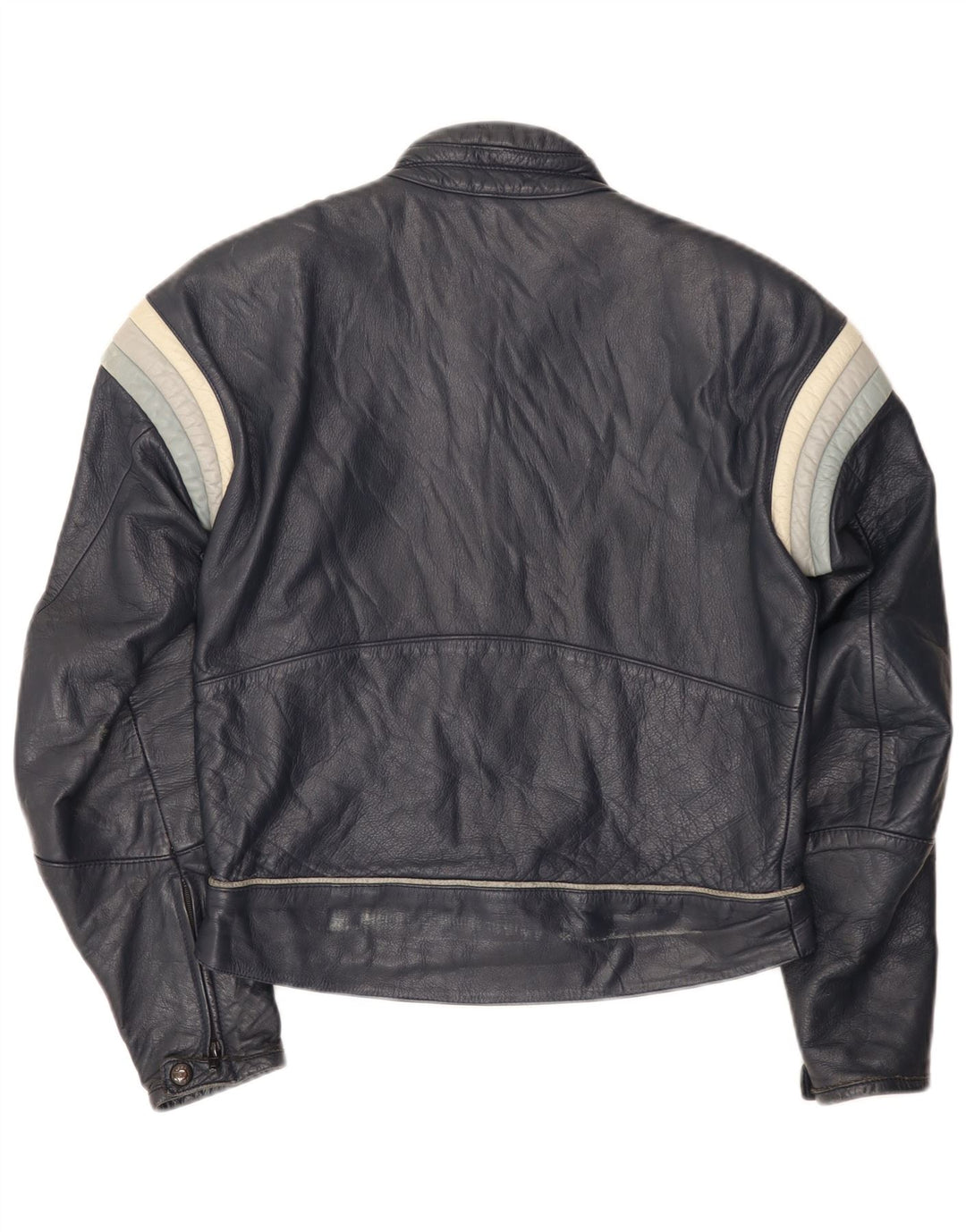 Giacca da corsa in pelle da uomo Dainese IT 50 Medium Blu Navy Colourblock