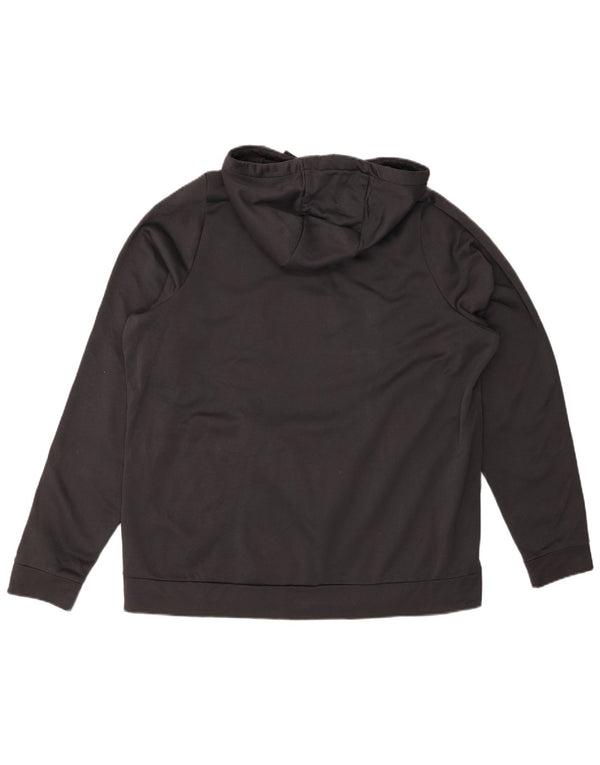 NIKE Felpa con cappuccio grafica Bellarmine da uomo XL Poliestere grigio