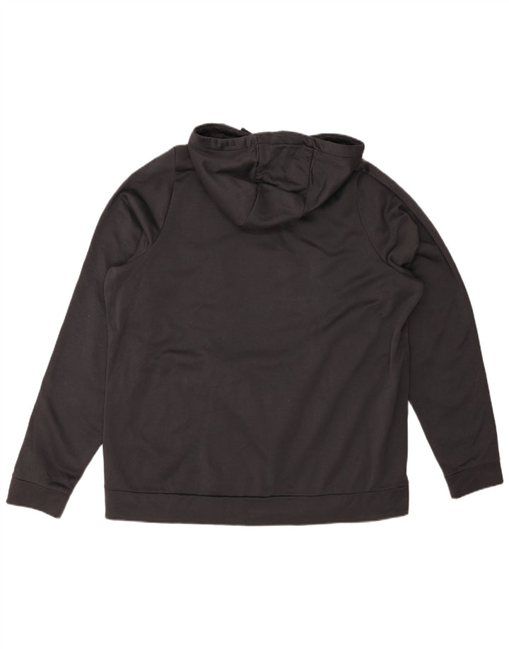 NIKE Felpa con cappuccio grafica Bellarmine da uomo XL Poliestere grigio
