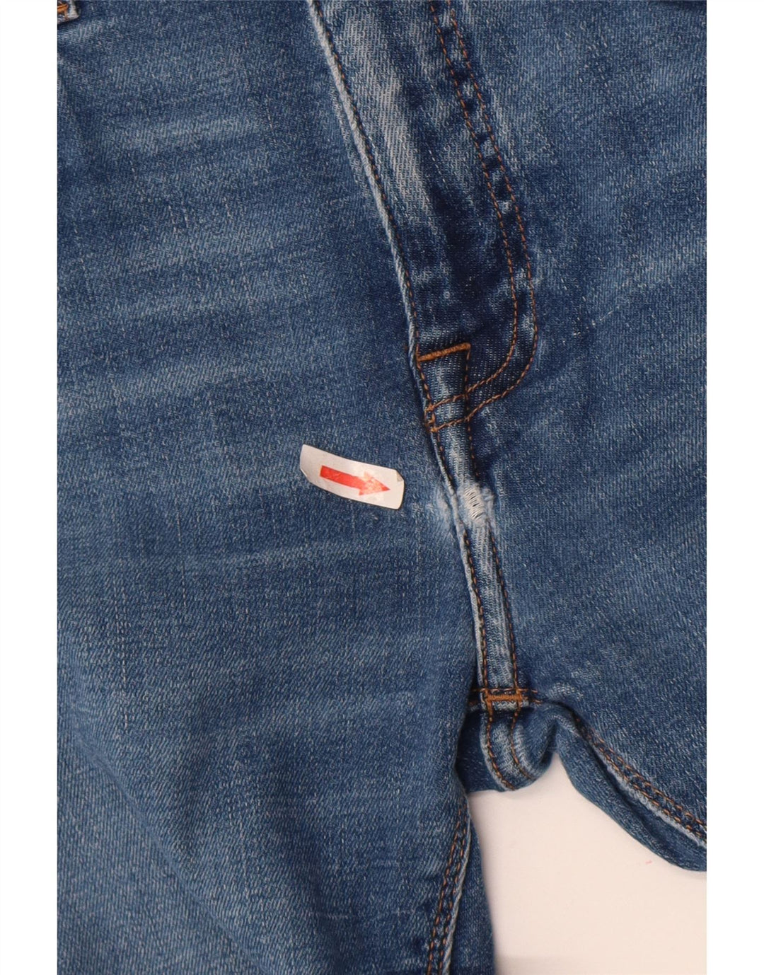 Tommy Hilfiger Donna Bleecker Slim Jeans W28 L32 Cotone Blu