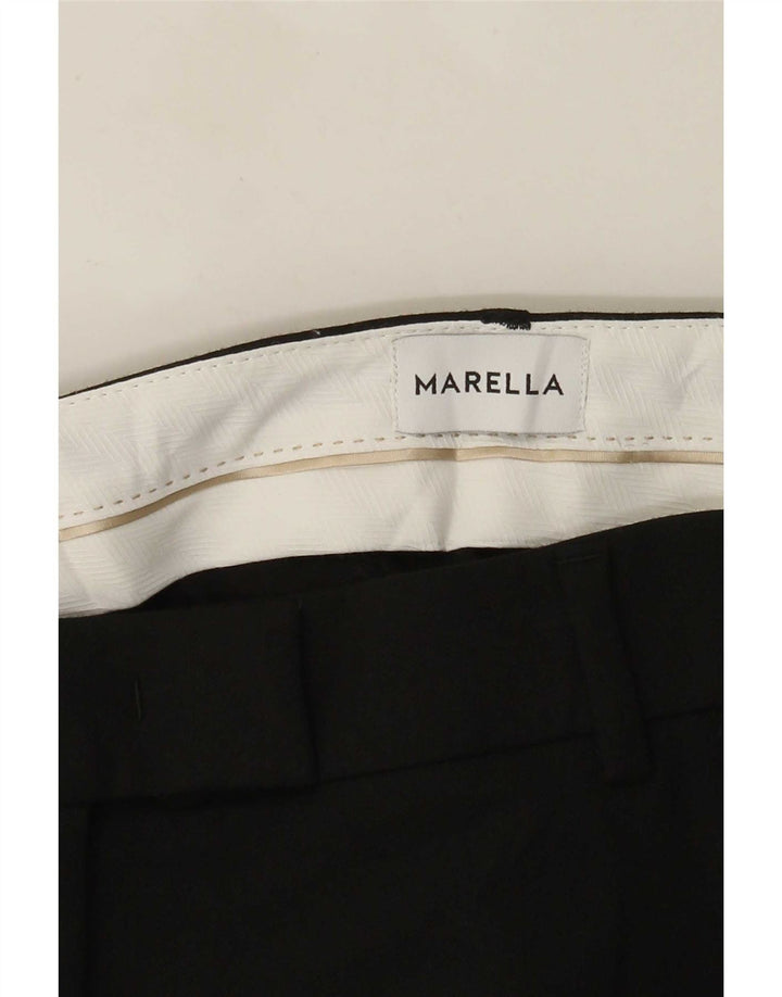 Pantaloni da abito dritti da donna Marella W30 L27 Neri