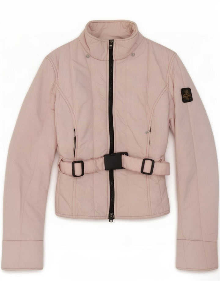 Giacca antipioggia da donna Refrigiwear UK 12 rosa medio in poliammide