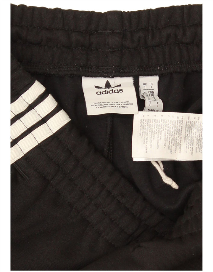 Pantaloni da tuta da uomo ADIDAS Joggers grandi neri in poliestere