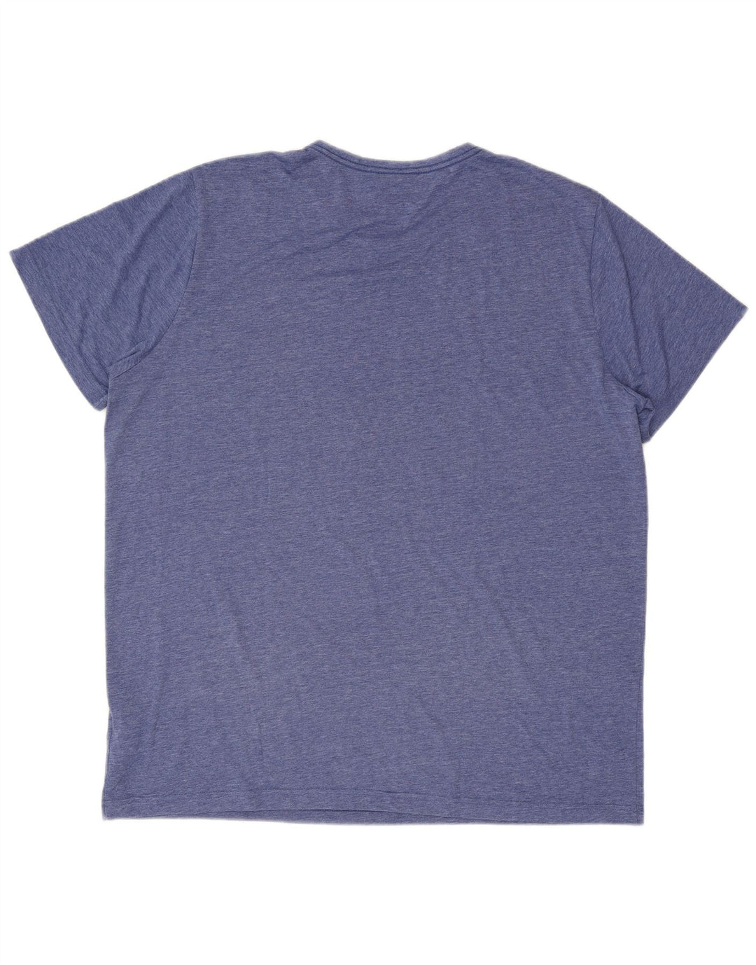 T-shirt grafica da uomo Puma Top 2XL poliestere chiazzato blu