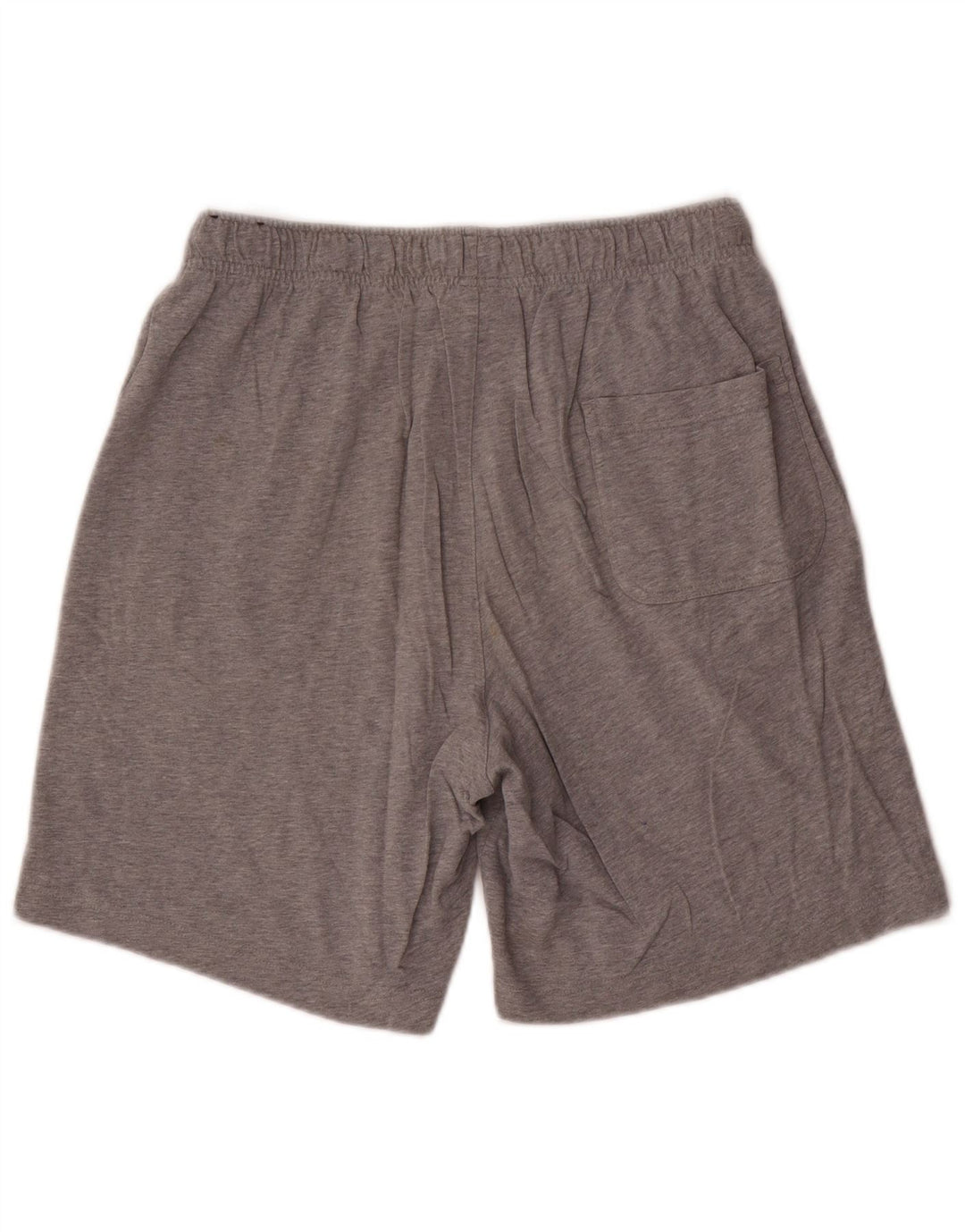 Pantaloncini sportivi Nike da uomo in cotone grigio medio