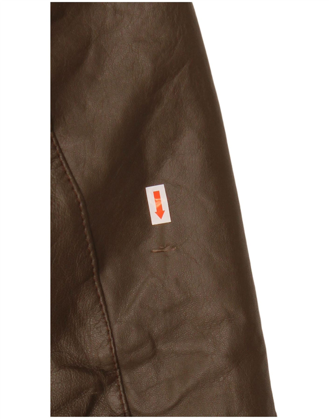 Giacca in pelle da uomo VINTAGE UK 38 Pelle marrone medio