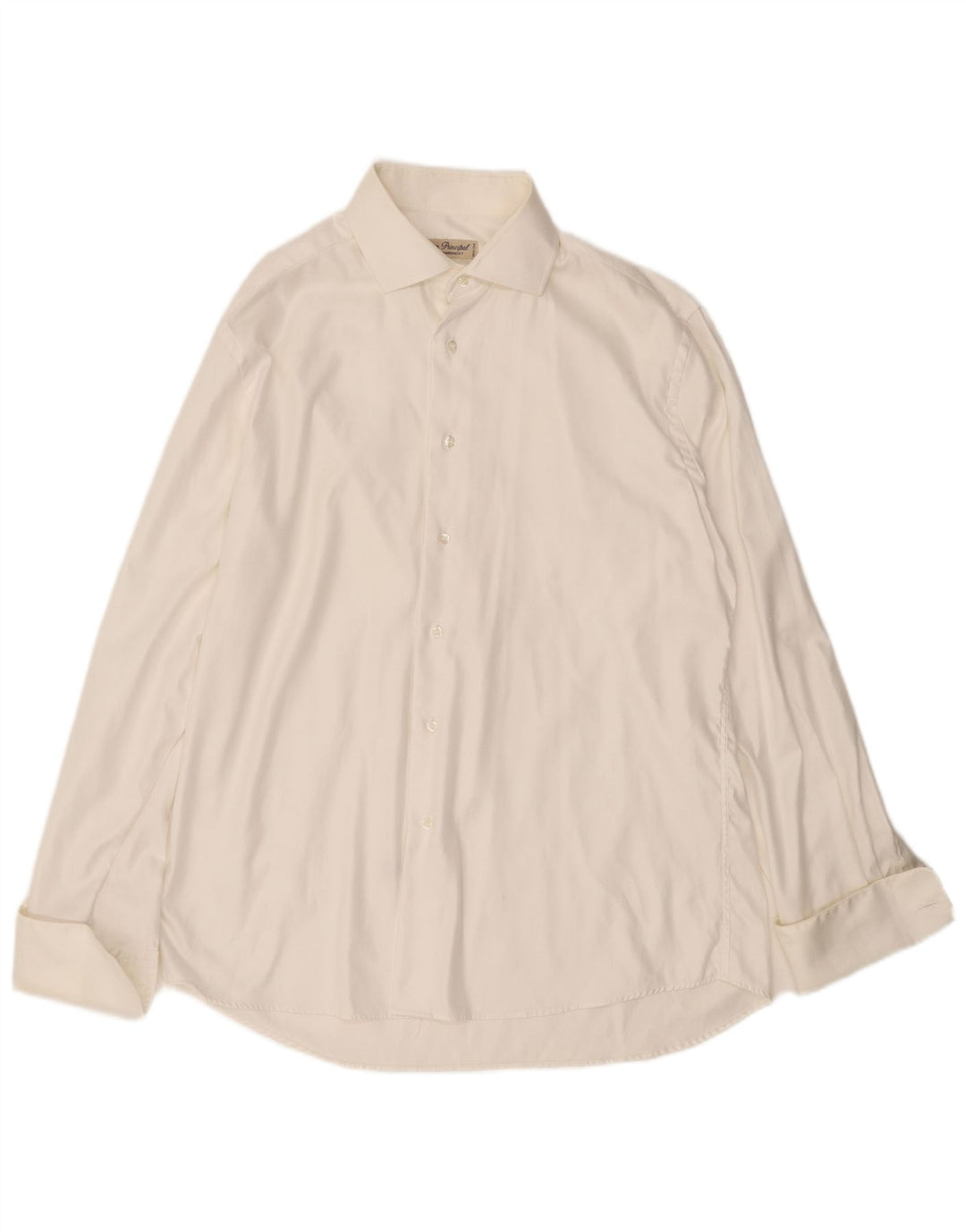 Camicia da uomo VINTAGE taglia 41 cotone bianco sporco medio